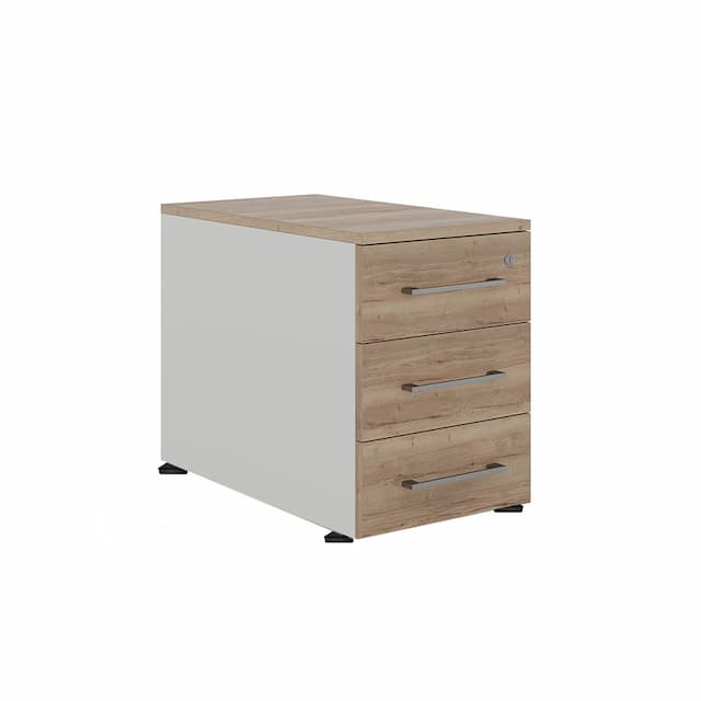 Тумба приставная Kobor TS3-40/50 white/natural