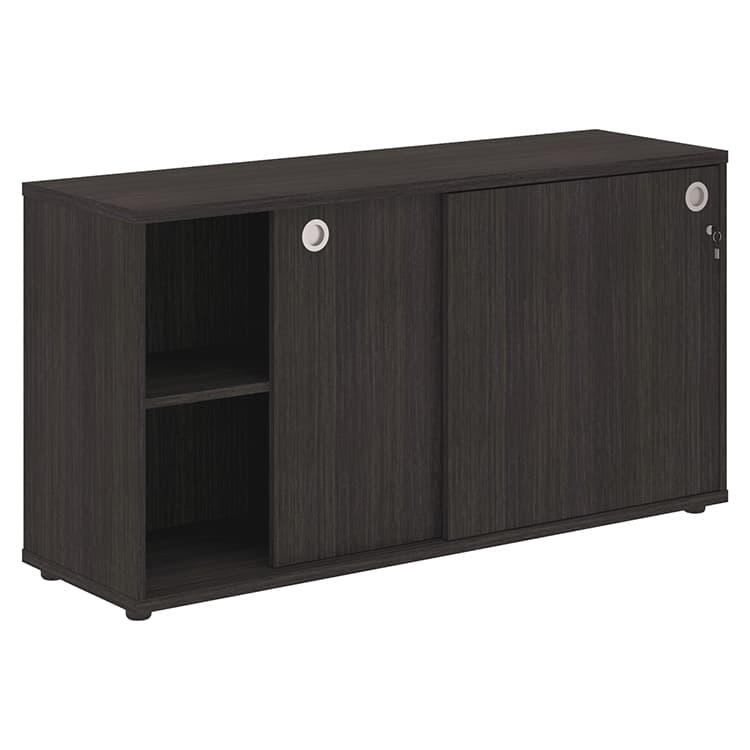 Шкаф низкий со слайд дверьми Skyland XLC 1443 дуб юкон 1406х430х750 XTEN