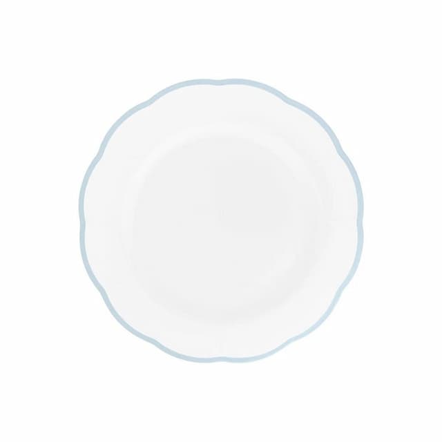 Тарелка с цветным кантом (голубой) Ø 16 см Bitossi Petalo PET00304 Bordo azzurro