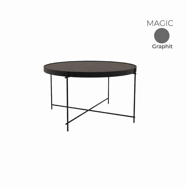 Стол журнальный круглый Алсав 21MAGIC.008 Graphit