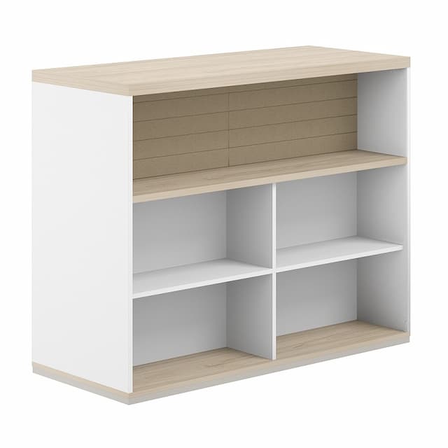 Стеллаж-комбо 1238 двухсторонний Norden Allegro AG.254.402.664.BG с топом и экраном тканевым высоким