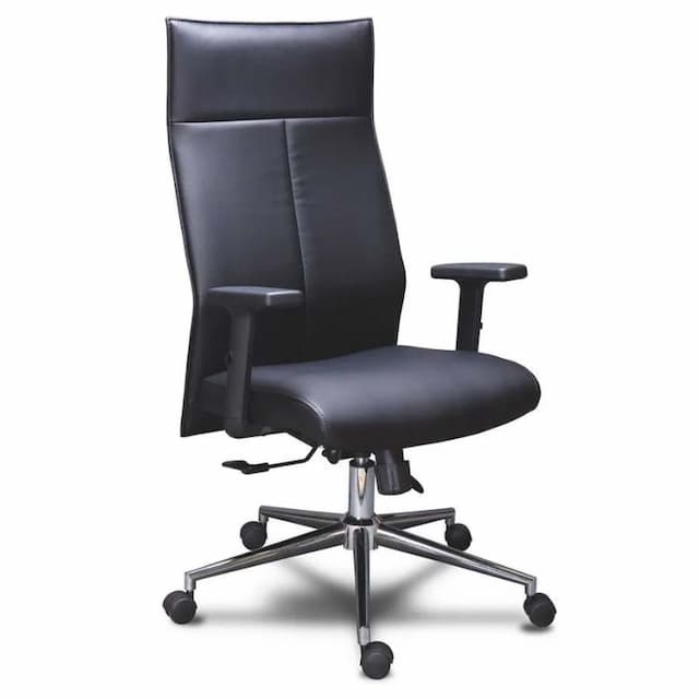 Кресло для руководителя Мирей Линк 709 хром паук, кожзам
