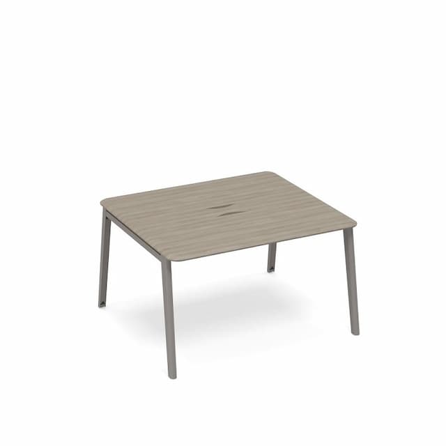 Стол для переговоров с кабель-каналом METAL Юнитекс ТМ М1 154 вяз либерти