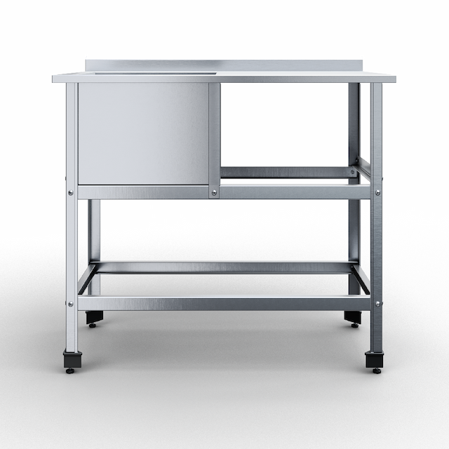 Ванна-стол рабочая поверхность-справа Rada ВМСВПЧ-1(П)-9/7/8,5