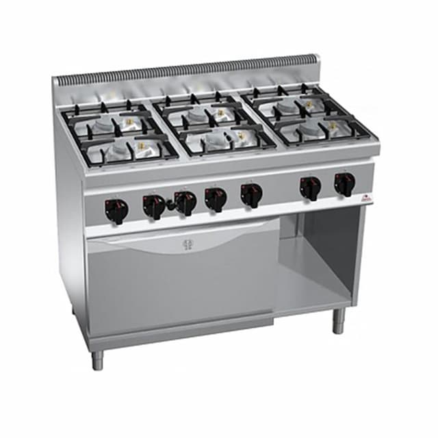 Плита газовая Berto's G7F6PW+FG